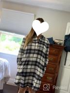 img 1 attached to Stay Cosy And Stylish With Goodthreads Women'S Relaxed-Fit Flannel Shirt Dress review by Brandon Jaime