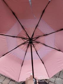 img 8 attached to Shield Yourself From The Sun With G4Free'S Windproof Travel Umbrella With UPF 50+ Protection