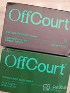 img 1 attached to Experience A Luxurious Deep Cleanse With OffCourt'S Exfoliating Body Soap For All Skin Types - Infused With The Rejuvenating Scent Of Coconut Water And Sandalwood review by Trendsetters Hare