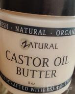 img 1 attached to 💧 Ultimate Hydration: Castor Body Butter with Raw Shea Butter & Castor Oil for Moisturized Hair, Skin, and Body review by Stanley Redline