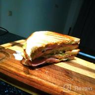 img 3 attached to Sandwich maker Kitfort KT-1609 Panini Maker, red review by Stanislaw Jastrzebsk ᠌