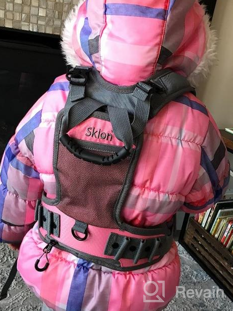 img 1 attached to Teach Your Child Skiing And Snowboarding Fundamentals With Sklon Harness Trainer - Premium Training Leash Equipment For Kids! review by Darin Schaffer