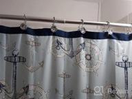img 1 attached to Upgrade Your Shower Setup With Cyrra Stainless Steel Double Hooks - Rust Resistant, Glide Smoothly, And Ideal For Shower Curtain And Liner - 12 Pack With Starfish And Shell Design! review by Jason Marquez
