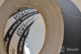 img 7 attached to TapePlus Gaffer Tape - Large 2 Inch X 40 Yards Roll - Versatile Black Tape For Gaffers, Ducts, Floors, And More