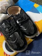img 1 attached to Meckior Toddler Wedding Leather Numeric_8_Point_5 Boys' Shoes in Loafers review by John Bones