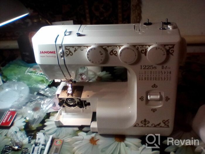 img 1 attached to 🧵 Janome 1225S White Sewing Machine: Unleash Your Creativity with this Stylish and Efficient Tool review by Adam Kowalski ᠌