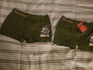 img 1 attached to Pack of 6 Boy's Seamless Microfiber Boxer Briefs with Appliques by ToBeInStyle review by Micah Manus