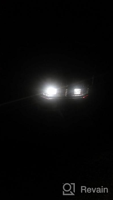 img 1 attached to 2 Pack Auxbeam H13/9008 LED Fog Light Bulbs 70W 14000Lm F-16 Plus Series With 2 Pcs Of 9008 Conversion Kits High Brightness SMD LED Chips review by Jeff Rhodes