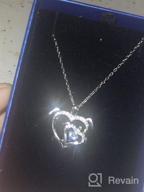 img 1 attached to 😍 Love Heart Sea Turtle Pendant Necklace: A Perfect Gift for Women - 925 Sterling Silver Jewelry for Health, Longevity, and Love review by David Tison