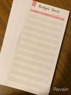 img 1 attached to Track Your Finances With Ease - Set Of 60 A6 Budget Sheets For Budget Planner Binder review by Steve Stone