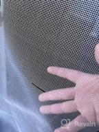 img 1 attached to 🚪 YUFER Magnetic Screen Door: Premium Fiberglass Mesh with Strong Magnets for 36×82 Door Size - Heavy Duty Protection for Sliding Door, Front Doors - Screen Size 38" x 83 review by Fritz Marrero