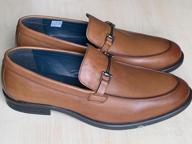 img 1 attached to Find Ace_HS01 Loafers Brown Classic review by Charles Lewis
