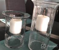 img 1 attached to Unscented 3X4 Inch Hyoola White Pillar Candles - 6-Pack - High-Quality European Made Candles review by Bubba Baldwin