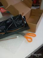 картинка 1 прикреплена к отзыву 💧 DIYhz Water Cooling Radiator for PC CPU, 360mm Copper Heat Exchanger Liquid Cooling System, G1/4 Thread Heat Row Sink, DC12V, Black от Robert Cole