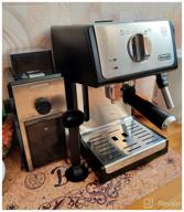 img 1 attached to 🏭 De'Longhi ECP3420 Bar Pump Espresso & Cappuccino Machine, 15-inch, Black review by Goro  Suzuki ᠌