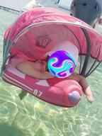 img 1 attached to Purple Mambobaby Mermaid Baby Float With Sun Canopy And Latest HECCEI Added Tail review by Joe Patterson