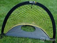img 1 attached to ⚽ SKLZ Precision Pop-Up Soccer Goal and Target Trainer - 2-in-1 Kit review by Michael Richardson