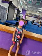 img 1 attached to Gymnastics Leotards for Girls Toddlers: Unicorn, 🤸 Dinosaur, Rainbow, Mermaid, Leopard, Donut, Galaxy - Biketards Available! review by Greg Muiznieks