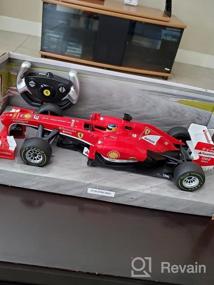 img 8 attached to Соберите свой собственный радиоуправляемый автомобиль Ferrari FXXK EVO 1/18 с набором RASTAR - идеальная идея подарка для детей от 8 лет и старше, набор для сборки автомобиля с дистанционным управлением красного цвета