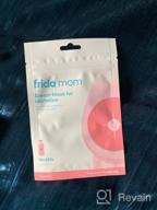 img 1 attached to Frida Mom Breast Mask: Natural Fenugreek + Fennel To Boost Milk Supply - 2 Sheet Masks, No Artificial Ingredients! review by Delos Montano