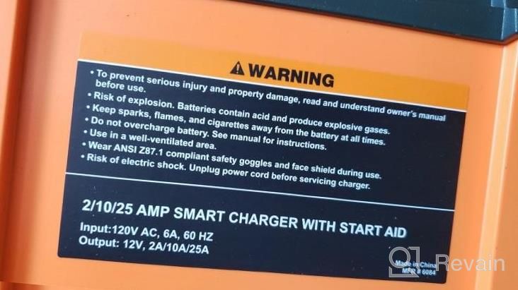 img 1 attached to Automatic Smart Battery Charger/Maintainer With Winter Mode - Ampeak 2/8/15A 12V review by Cameron Rosa