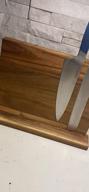 картинка 1 прикреплена к отзыву Organize Your Kitchen With Uniharpa'S Double-Sided Magnetic Knife Block - Strong & Safe Holder Rack With Anti-Slip Feet от Aaron Zaragosa