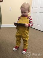 img 1 attached to OFFCORSS Toddler Overalls: Stylish 👖 Boys' Clothing for Comfortable and Versatile Overalls review by Phil Show