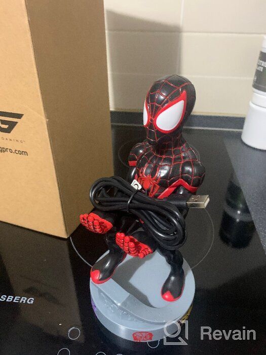 img 1 attached to Marvel Spider-Man: Miles Morales Figure Holder review by Ewa Przybyll ᠌