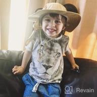 img 1 attached to Stay Stylish and Safe Outdoors with 👒 Home Prefer Safari Protective Hats & Caps for Boys review by Tim Purdie