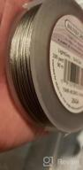 img 1 attached to BENECREAT 28 Gauge 984FT 304 Stainless Steel Craft Wire For Jewelry Making, Sculpting, Cleaning Brushes, And Crafting Projects review by Sarah Wilson
