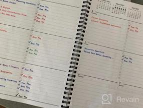 img 7 attached to 2023 Planner - 8X10 Weekly & Monthly, Flexible Cover, To-Do List | Jan 2023 - Dec 2023 Twin-Wire Binding