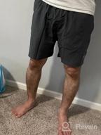 img 1 attached to Men'S 5" Athletic Workout Running Gym Shorts Lightweight Quick Dry With Zipper Pocket By Jimilaka review by John Graves