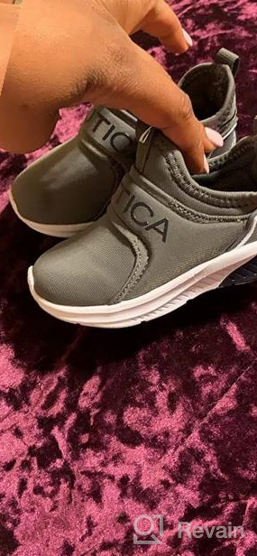 img 1 attached to Nautica Yanlong Toddler Black Boys' Shoes and Boots: Stylish and Comfortable Athletic Footwear for Fashionable Kids review by Shah Moser