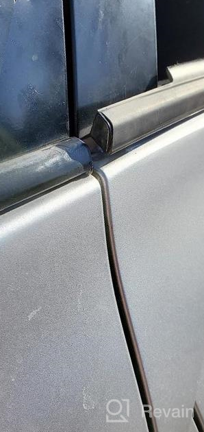 img 1 attached to Enhance Your 2009-2012 Toyota Corolla With 4Pcs Chrome Window Seal Car Window Moulding Trim Seal Belt, Perfectly Replaces Part #: 75710-02210 For Sedan Models review by Joseph Mathis