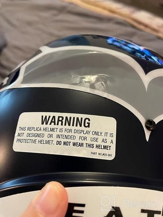 img 1 attached to Full-Sized Replica NFL Speed Helmet By Riddell review by Dean Pinheiro