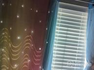 img 1 attached to Anjee Star Curtains For Kids 2 In 1 Double Layer Blackout Curtains Grommets Top Star Cutout Ombre Rainbow Curtains Sheer For Living Room Girls Bedroom 2 Panels In 52 X 84 Inch, Pink And Yellow review by Amir Tune