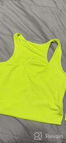 img 6 attached to GEMBERA Women'S High Neck Crop Tops Basic Racer Back Cropped Tank Sleeveless Shirts