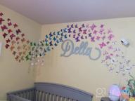 img 1 attached to 3D Colorful Butterfly Wall Stickers DIY Art Decor Crafts For Party Cosplay Wedding Offices Bedroom Room Magnets Glue SmartWallStation 84 PCS Set review by Daniel Robinson