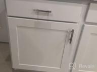 img 1 attached to Upgrade Your Cabinets With 30 Pack Homdiy Brushed Nickel Drawer Handles - Perfect Fit For Kitchen Cabinets And More! review by Jeffrey Crutcher