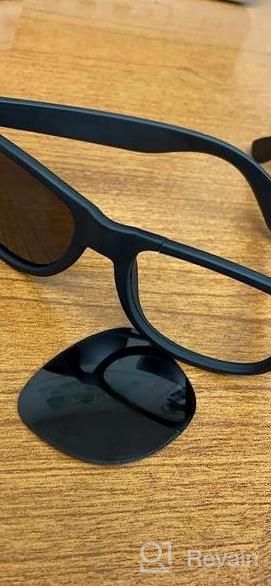 img 1 attached to Stay Stylish And Safe In The Sun With Polarized Sunglasses: 3 Pack Matte Finish, Color Mirror Lens, 100% UV Blocking For Men And Women review by Lisa Watson