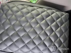 img 7 attached to Vegan Leather Armrest Cushion For 4Runner (2010~2022) - Console Cover With Lid Protector - Essential SUV Accessory By KMMOTORS