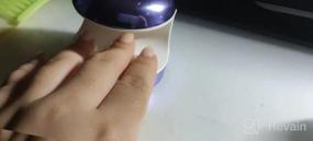 img 6 attached to INFILILA Mini UV Nail Lamp With Two Timers And 5 Double Light Beads For Home DIY Nail Art
