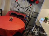 img 1 attached to 80-Piece Halloween Birthday Party Balloon Set With Confetti Balloons - Black, Orange, And Purple Haunted Themed Decorations review by Tyshawn Adams