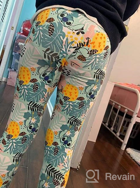 img 1 attached to Spotted Zebra Girl's Disney Star Wars Marvel Frozen Princess Leggings: Unleash the Fantasy! review by Ryan Reiter