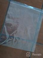 img 1 attached to VADUGAVARA Large Ziplock Bags (200 Pack): 13x15, 2.5Mil Resealable Jumbo Size Plastic 2Gallon Storage Poly Bags with Zipper review by Mike Roe