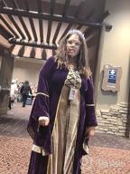 img 1 attached to Frawirshau Velvet Queen Dresses 👗 - Women's Renaissance Costume Medieval Dress review by Richard Rosa