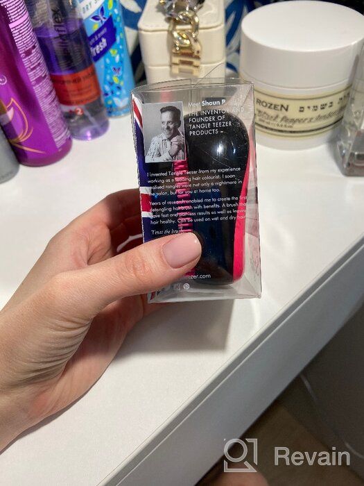 img 2 attached to Tangle Teezer Styler: Achieve Smooth and Detangled Hair with Lilac Gleam Brush review by Agata Kowalik ᠌