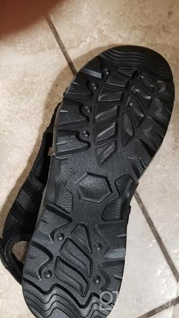 img 1 attached to Men's Hiking Beach Sandals for Outdoor Adventures - Quality Men's Footwear review by Frank Mayes