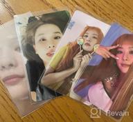 img 1 attached to Baskiss 100-Pack Kpop Photocard Sleeves - 59 X 90Mm, 200 Micron Clear Protective Covers For Idol Photo Cards, Trading Cards, And More (With Sealable Closure) review by Terrell Ciula