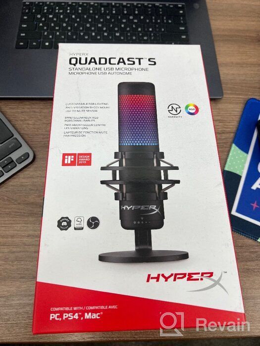 img 3 attached to HyperX QuadCast S usb type-C microphone, black review by Anastazja Odyniec ᠌